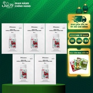 Combo 5 JM Solution Derma Care Centella Repair Capsule Mask Clear 30ml / piece (Red Blue)x5