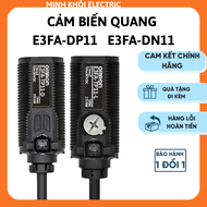 Cảm biến quang omron E3FA-DN11 và E3FA-DP11cảm biến hồng ngoạisensor quangcảm biến tiệm cậncảm biến