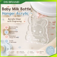 Baby Name Tag Acrylic Charm DS Brand M2