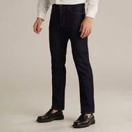 Mc JEANS กางเกงยีนส์ แม็ค แท้ ผู้ชาย กางเกงขายาว ทรงขากระบอก (Straight) ทรงสวย สียีนส์เข้ม MBA3109