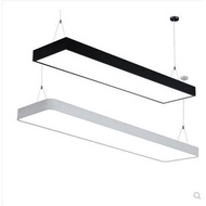 Office Chandelier LED Strip Light Creative Splicing Modeling Lighting Industrial Style Gym Square Pa