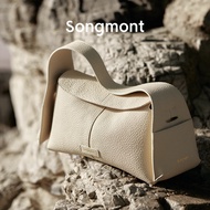Songmont Hanging Ear Series Drippy Roof Bag  Hangbag Cross-Body Bag Commute Portable First Layer Cowhide Small Size