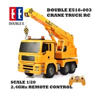 รถก่อสร้างบังคับ รถเครนบังคับ Double Eagle Scale 1/20 Crane Truck