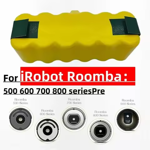 🐰14.4V 5000mAh Rechargeable NI-MH Battery For iRobot Roomba 500 600 700 800 900 980 780 620 Vacuum C