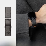 FUDIEN | สายนาฬิกา Apple Watch หนังแท้ สายรัดข้อมือสปอร์ตแบบยูนิเซ็กซ์ สายรัดข้อมือนาฬิกาสัมผัสได้กั