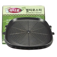 Korean Smokeless Non Stick BBQ Grill Teppanyaki Grill Multi Roaster BBQ Pan 韩国烤盘