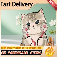 Cartoon Cat Self-adhesive Perforation-free Curtain Ins Cute Bedroom Shade Decorative Short Curtain B