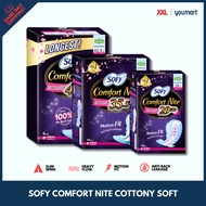 Sofy Comfort Nite Cottony Soft Sanitary Pad | 29cm / 35.5cm / 42.5cm | Sold by XXL Store