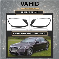 MERCEDES-BENZ S-CLASS W222 2014-2020 HEADLAMP COVER HEADLIGHT COVER HEADLIGHT LENS