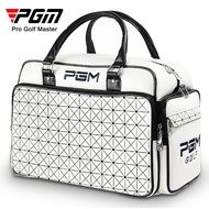 PGM Golf Bags Large Capacity Leather Golf Clothing Bags Waterproof Golf Shoes Bag Double Layer Sports Handbags YWB016