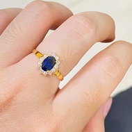 Cincin set anak dan dewasa emas asli kadar 700 750 16k 17k liontin lady diana whitegold permata warn