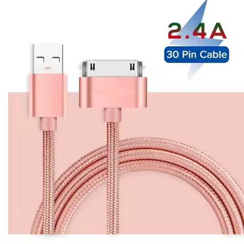 30 Pin USB Cable for iPhone 4S 4 S 3GS iPad 1 2 3 iPod Nano iTouch Fast Charging Data Sync Wire Char