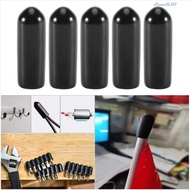 ELLSWORTH Car Carburetor Vacuum Cover Kit, Rubber Material Black Color Vacuum Rubber Cover Plug Kit,
