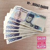 Bekas Bagus 1.000 Rupiah Asli Sisingamangaraja Tahun 1987 Rp 1000 Uang Kertas Kuno Duit Lama Indonesia Original