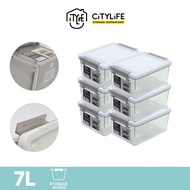 Citylife 7L Multi-Purpose Widea Stackable Storage Mini Container Box - M X-6318