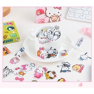 [Little Things] 63 Pcs Kitty Kuromi Melody Pochacco Sticker Box