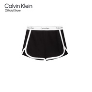 CALVIN KLEIN กางเกงนอนขาสั้นผู้หญิง Modern Cotton  รุ่น QS5982 001 ทรง Sleep Shorts - สีดำ