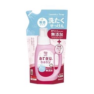 SARAYA arau. baby 嬰兒無香味洗衣皂 補充包 720ml