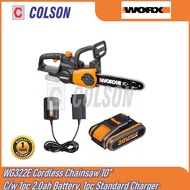 COLSON WORX WG322E Cordless Compact Chainsaw 20V, 25 cm Chain Bar