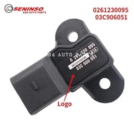 Brand New 0261230095 03C906051 MAP Manifold Absolute Pressure Sensor For VW Jetta Audi A3 8p1 8pa A4