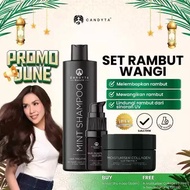 CANDYTA HQ Mint Shampoo Perfume Collagen Ratu Candyta Eira Syazira