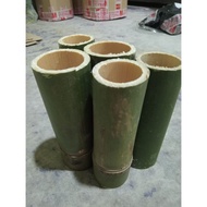 Buluh lemang kukus (panjang 5.5 inci & Diameter 2-3 inci)