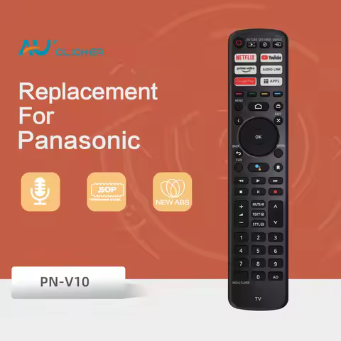 PN-V10 Voice Remote Control Suitable for Panasonic 4K HD smart TV RC700P TH-43 49 55 65LX800HTX-43LX