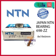 698 ZZ NTN Japan Bearing 698-ZZ (8 X 19 X 6mm) - 100% ORIGINAL