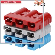 <VARSTR>2X For Anderson Style 3 Pin 50A Plug DC-DC Charger Solar Power Connector Plug