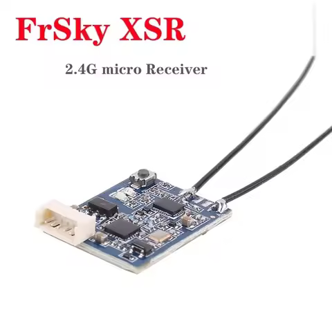FrSky XSR 2.4G Micro Receiver 1-16 SBUS 1-8 CPPM output Compatible with FrSky X9D/X9E/X12S Remote Co