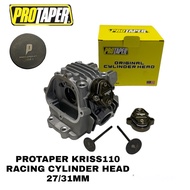 KRISS110 PROTAPER RACING CYLINDER HEAD 27/31-24/28MM