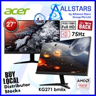 (ALLSTARS : We are Back / Screen Promo) ACER KG271 bmiix 27 inch 75Hz Full HD Monitor / 1ms / Built-in-speaker (Warranty 3years with Acer SG)