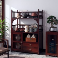 Tea storage rack, tea table storage rack, tea cabinet rack, antique display rack, tea room tea leaf 