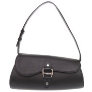 全新未使用 Lauren Ralph Lauren 中型 Tasha East West 皮革單肩包，黑色，1823 [二手] LAUREN RALPH LAUREN