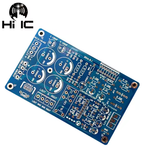 LM766 LM1876 Stereo Power Amplifier Board PCB Integrated Speaker Protection