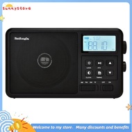 -206 Radio Internet Radio TF/USB Music Player withLCD Display Bluetooth Retro Radio Battery Recordin