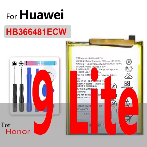 Mobile Phone Battery For Huawei Honor 7 7A 7C 7i 7S 7X 8 8A 8C 8X 8S 9 9i 10 10i 20 20i Lite Pro/ V8