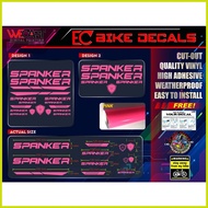♕ ℗ ✬ ✲ WECAST Spanker Bike Frame Decals Sticker for Mountain Bike and Road Bike