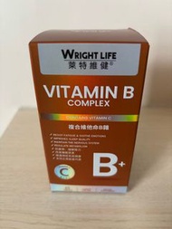 Wright Life Vitamin B Complex 萊特維健維他命B雜