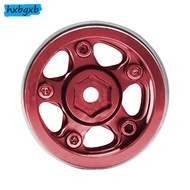 RCGOFOLLOW 1.0 Inch Metal Wheel Rims 5-Spoke 7.5mm 1/18 1/24 SCX24 Trx4m Fcx24 RC Car Part RC Car Accessories