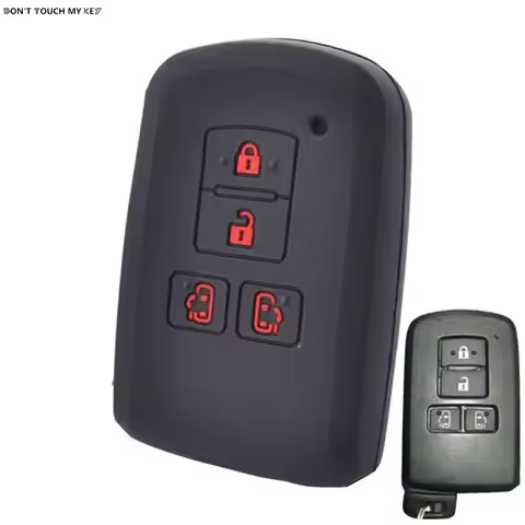 Silicone Car Key Case For Toyota Sienta Alphard Voxy Noah Esquire Harrier Cover Keyless Remote Fob S