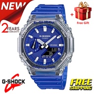 (Ready Stock Free Shipping) jam tangan lelaki G Shock Watch GA2100 Men Sport Watch Dual Time Display