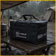 Gepnoo Outdoor Storage Container Portable 42L Waterproof Camp Backpack Utility Bag for Hiking Travel