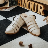 【氣質優雅】MIT氣質淑女鞋。真皮。珍珠米7703