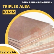 Triplek Alba 18 mm / Plywood Alba 18 mm Uk 122 cm x 244 cm