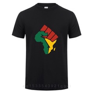 New Africa Map T Shirt Men Summer Cotton Short Sleeve T-shirt Africa Reggae Music Man Tshirt Top TM-