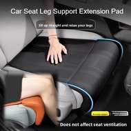 Car Seat Cushion Leg Support Pad Extender Leg Cushion Leather Leg Rest Extension Memory Foam Cushion
