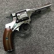 【 賀臻生存遊戲 】WG 721 納甘 M1895 CO2 右輪手槍 6mm 銀色