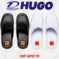 DURALITE HUGO Crew/Chef Half Shoes Unisex 2 Colors (Black, White) Lightweight Waterproof Slip On Sli