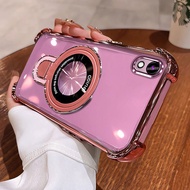 Case For Samsung A02 M02 Imported anti drop material new mobile phone holder magnifying glass functi